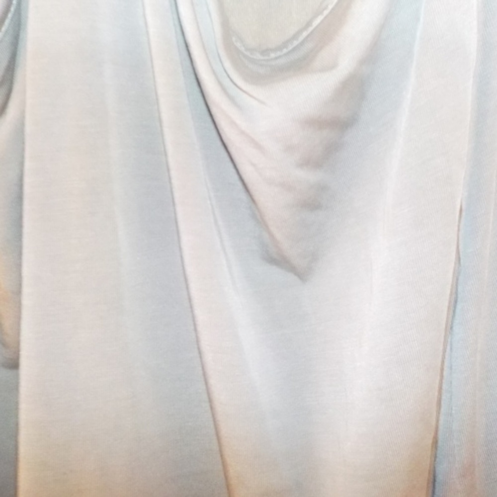 JOLIE ⚡️ Green Grey U-Neck Tank Top - Picture 3 of 5